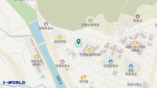 은빛노인복지센터 위치 지도