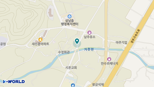중남노인복지센터 위치 지도