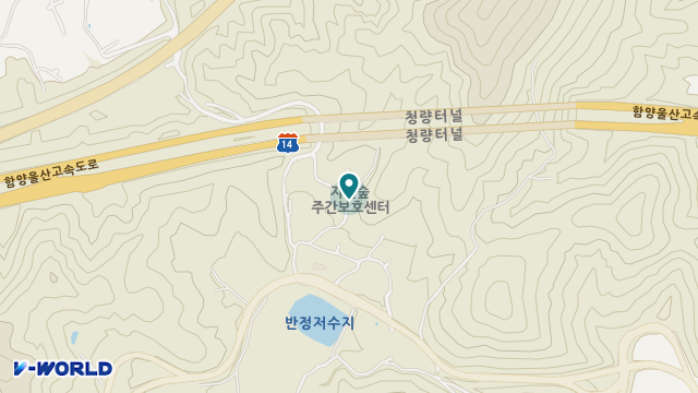 자연숲주간보호센터 위치 지도