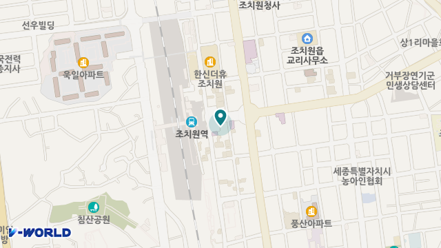 무지개 재가장기요양기관 위치 지도