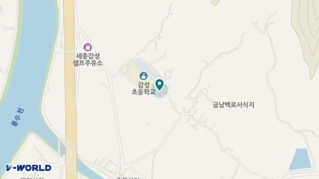 세종 감성큰사랑 통합재가복지센터 위치 지도