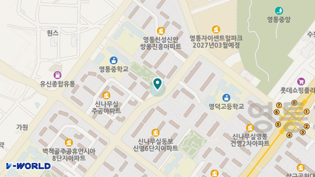 1004노인복지센터 위치 지도