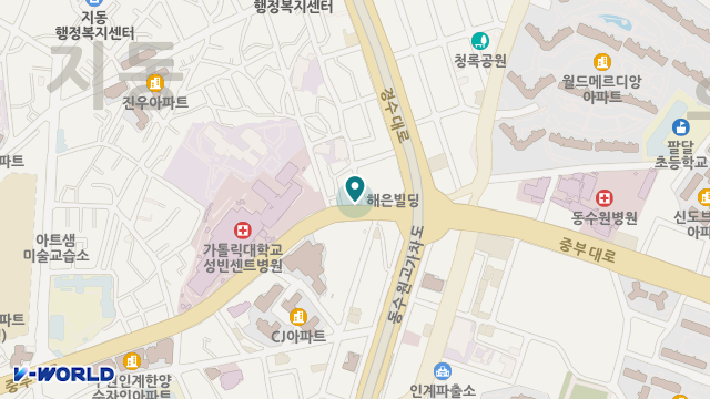 현대의료기 위치 지도