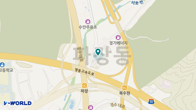 평강재가복지센터 위치 지도