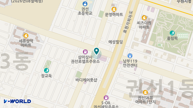 국제의료기 위치 지도