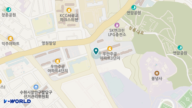 대흥노인복지센터 위치 지도