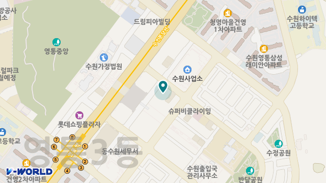 "더조은" 사랑나눔노인복지센터 위치 지도