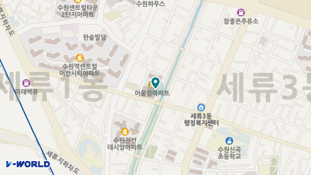샘물재가복지센터 위치 지도