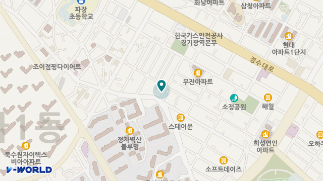 성은노인복지센터 위치 지도