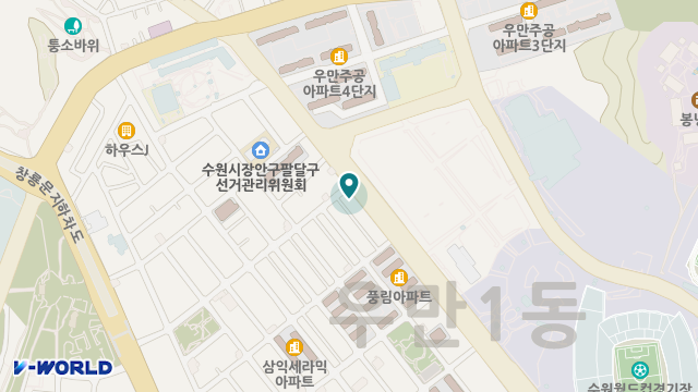 동행노인주간보호센터 위치 지도