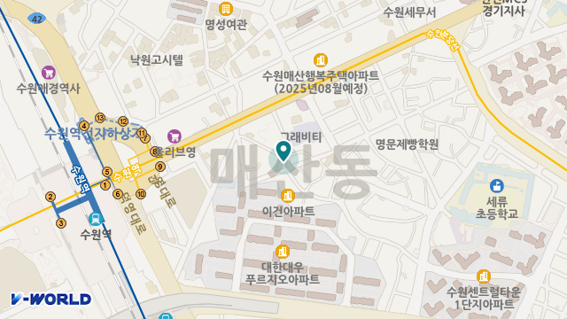 마다바름노인복지센터 위치 지도