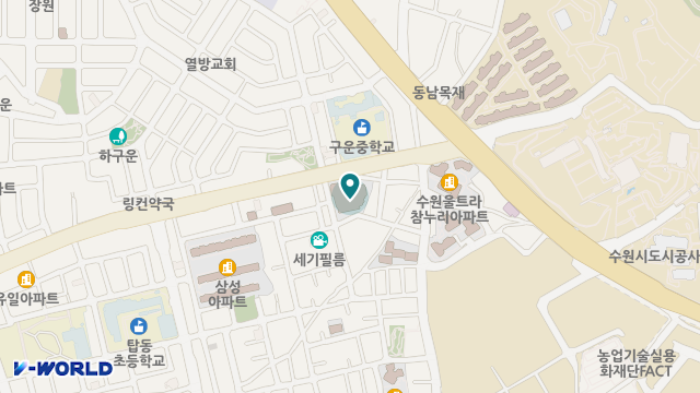 "효자노치원" 서수원점 위치 지도