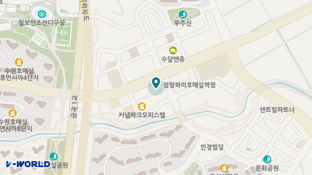 아리아방문요양센터 위치 지도