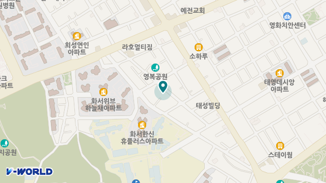 수원제일방문요양센터 위치 지도
