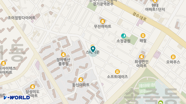 (주)효사랑노인복지센터 위치 지도