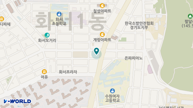 수원사랑365데이케어센터 위치 지도