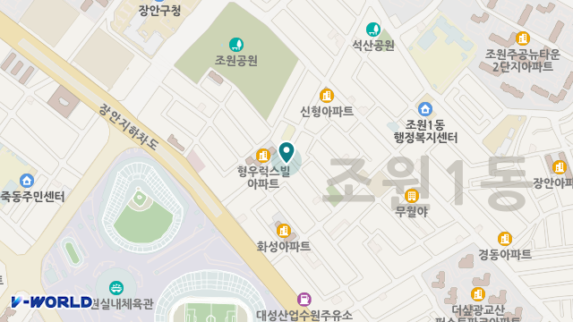 다온노인복지센터 위치 지도