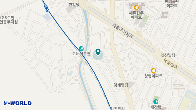 정다운재가복지센터 위치 지도
