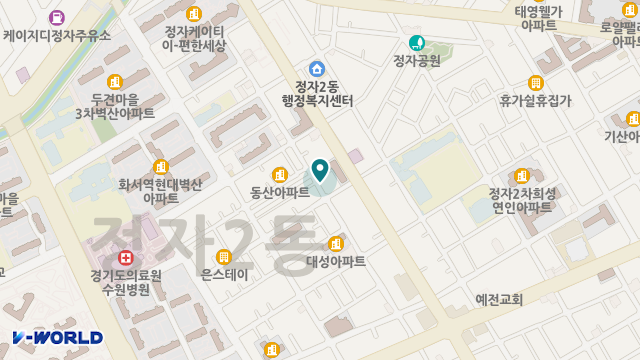 한뉘재가복지센터 위치 지도