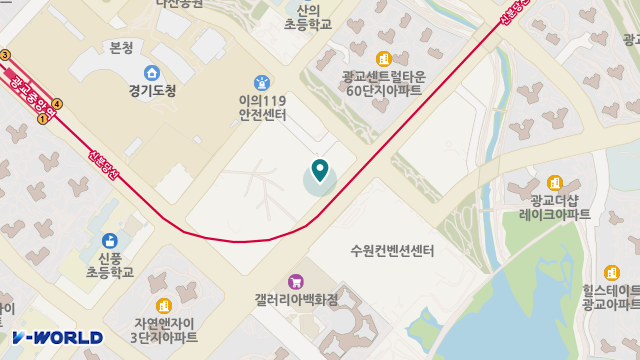 더나눔노인복지센터 위치 지도