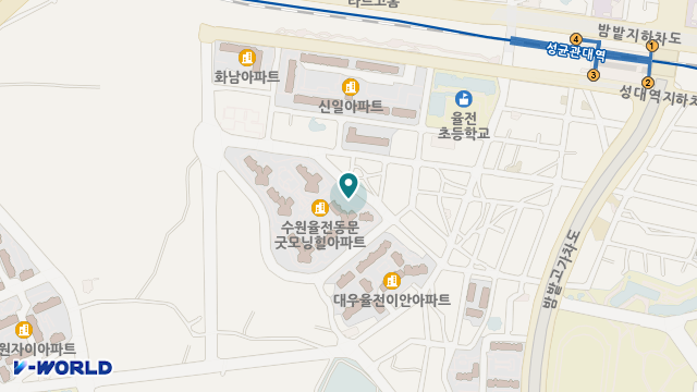 효천재가복지센터 위치 지도