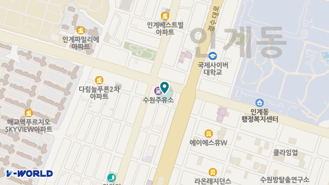 경기실버빌 노인복지센터 위치 지도