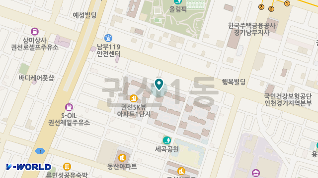 다미노인복지센터 위치 지도