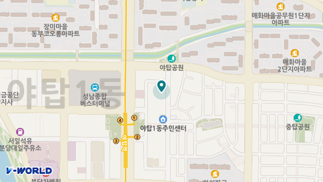 효드림노인복지센터 위치 지도