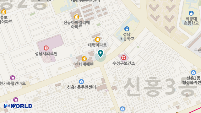 한일사의료기 위치 지도