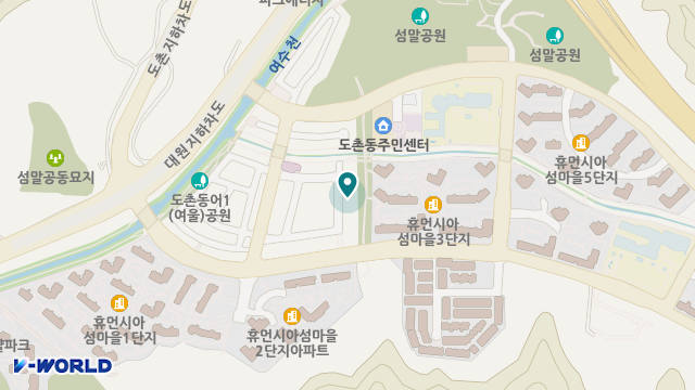 동분당재가복지센터 위치 지도