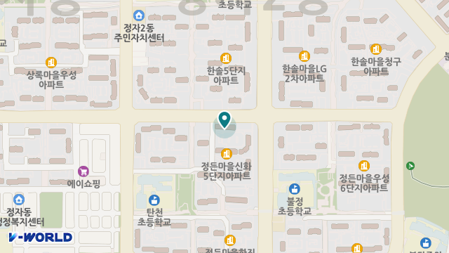 근영재가복지센터 위치 지도