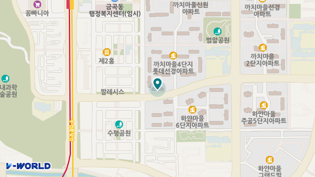 정든재가복지센터 위치 지도