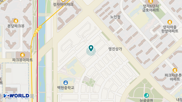 (주)분당간호방문요양센터 위치 지도