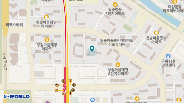 늘푸른재가복지센터 위치 지도