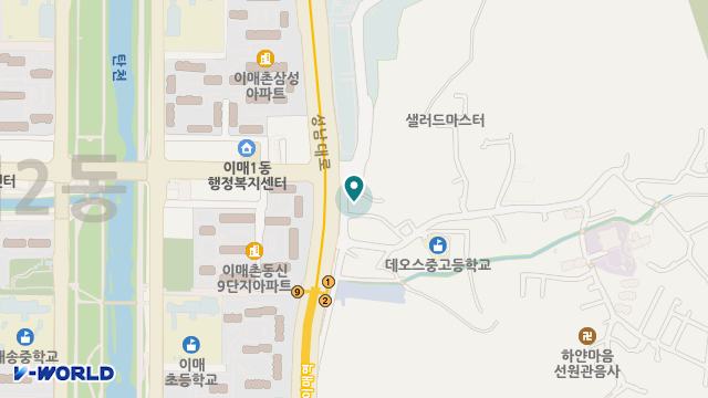 선한이웃'재가복지센터 위치 지도