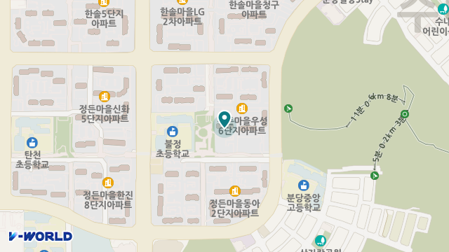 마실재가방문요양센터 위치 지도