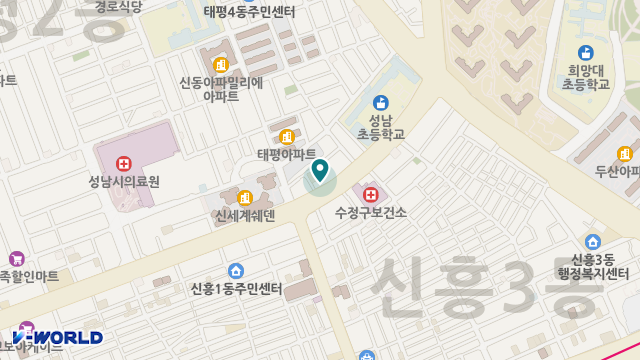 대한노인복지센터 위치 지도