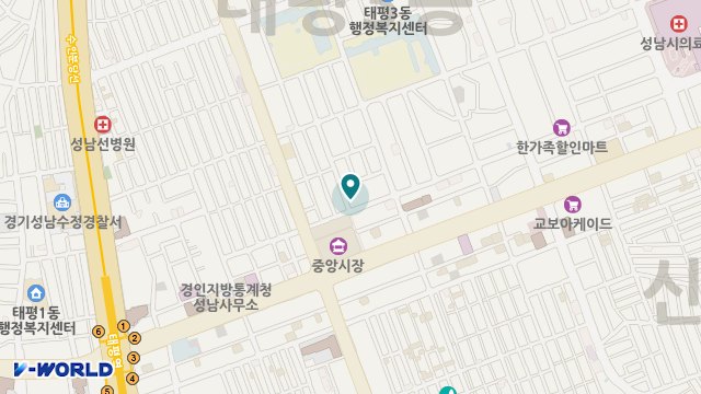 조은재가노인센터 위치 지도