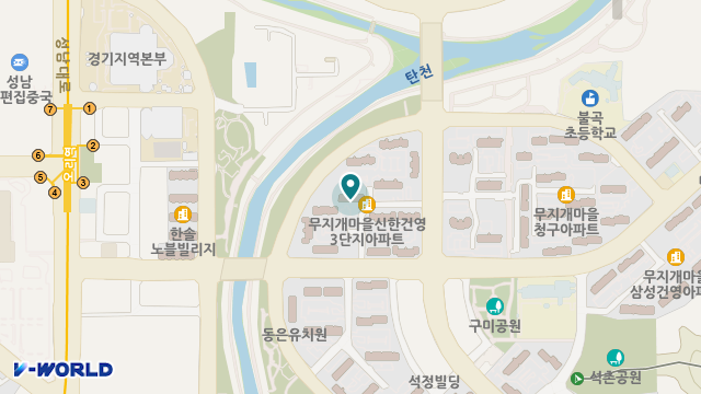 구미재가노인복지센터 위치 지도