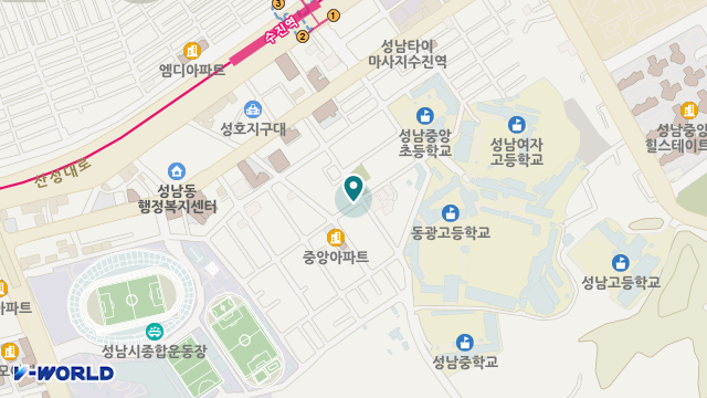 푸른솔방문요양센터 위치 지도