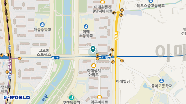 섬김재가노인복지센터 위치 지도