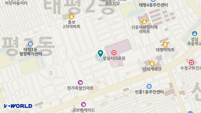 다온노인복지재가센터 태평점 위치 지도