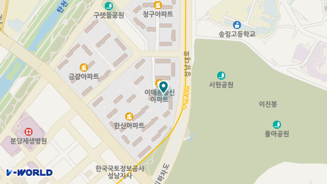 한마음재가복지센터 위치 지도