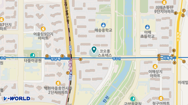 효담재가노인복지센터 위치 지도