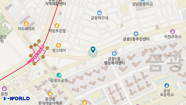 성은방문요양센터 위치 지도