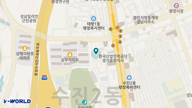 효도케어재가센터 위치 지도