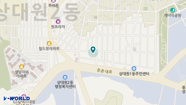 늘푸른재가장기요양센터 위치 지도
