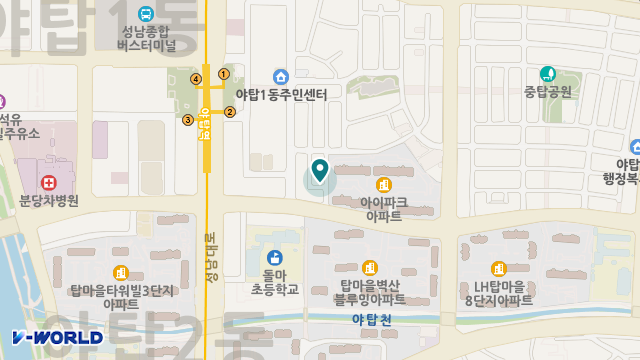 현대케어재가센터 위치 지도