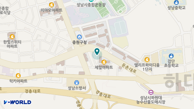 경기재가노인복지주식회사 위치 지도