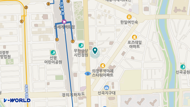부모사랑노인복지센터 위치 지도
